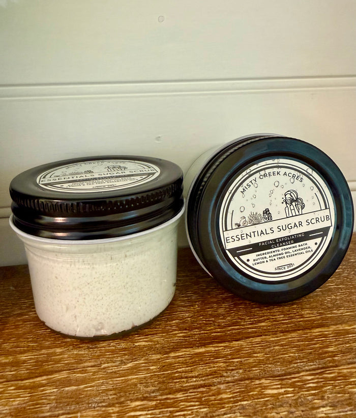 Essentials Sugar Scrub - Gentle Exfoliation for Radiant Skin
