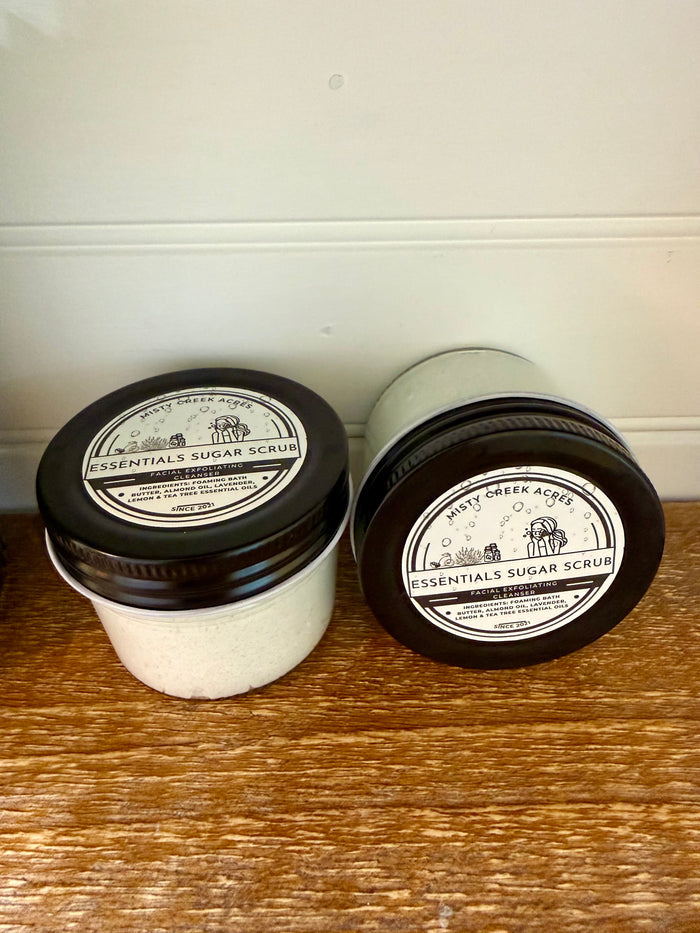 Essentials Sugar Scrub - Gentle Exfoliation for Radiant Skin