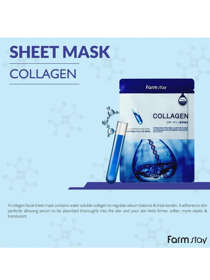 Farmstay Visible Difference Mask Sheet Collagen