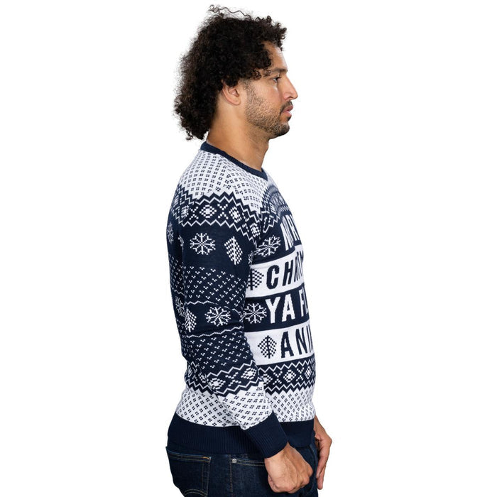 Filthy Animal Navy Ugly Christmas Adult Unisex Sweater