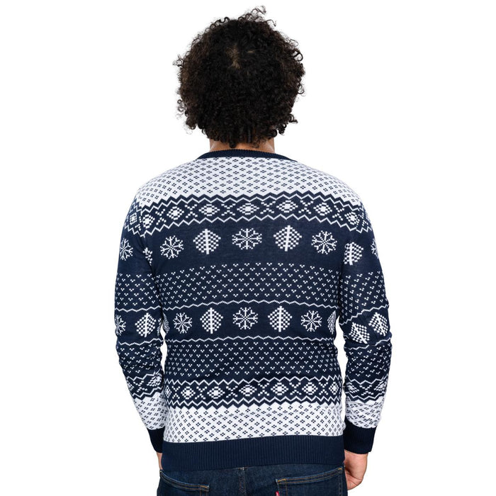 Filthy Animal Navy Ugly Christmas Adult Unisex Sweater