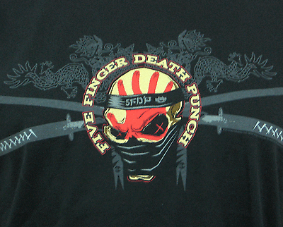 FIVE FINGER DEATH PUNCH (Samurai) Men's T-Shirt