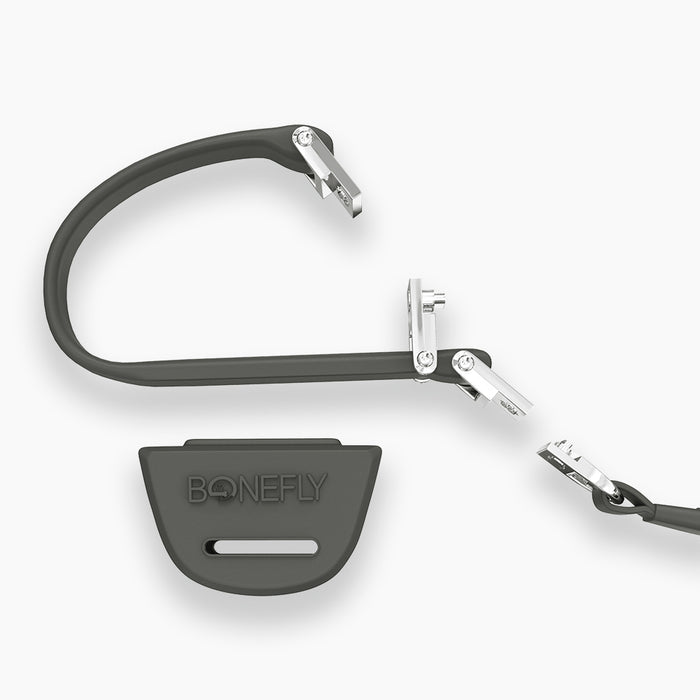 Flexfly 360 Siver Bones Leash