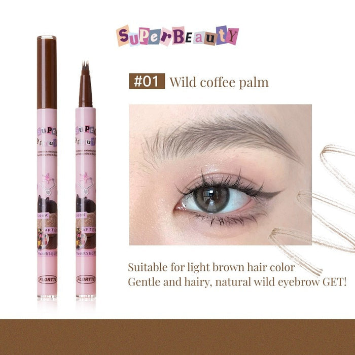 Flortte I Am Super Beauty Liquid Eyebrown Pen 0.5ml