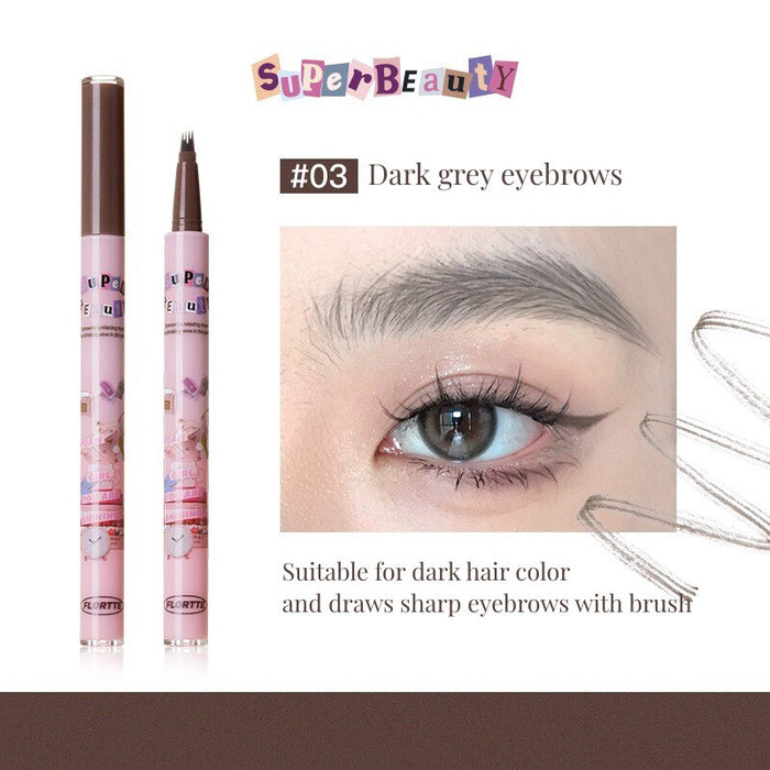 Flortte I Am Super Beauty Liquid Eyebrown Pen 0.5ml