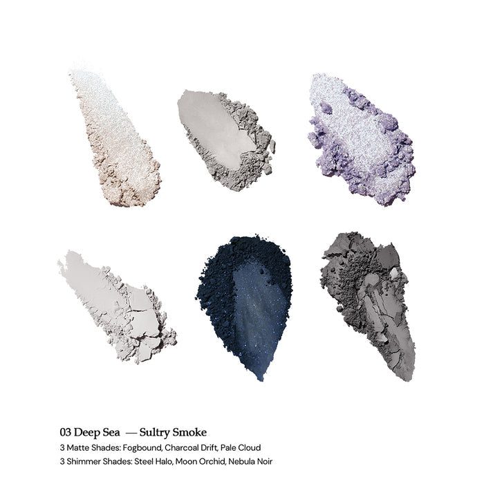 Flower Knows Shell'S Jewel Collection 6-Color Eyeshadow Palette
