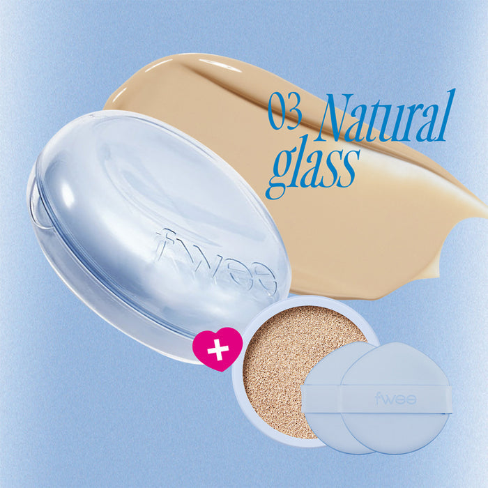 Fwee Cushion Glass Natural