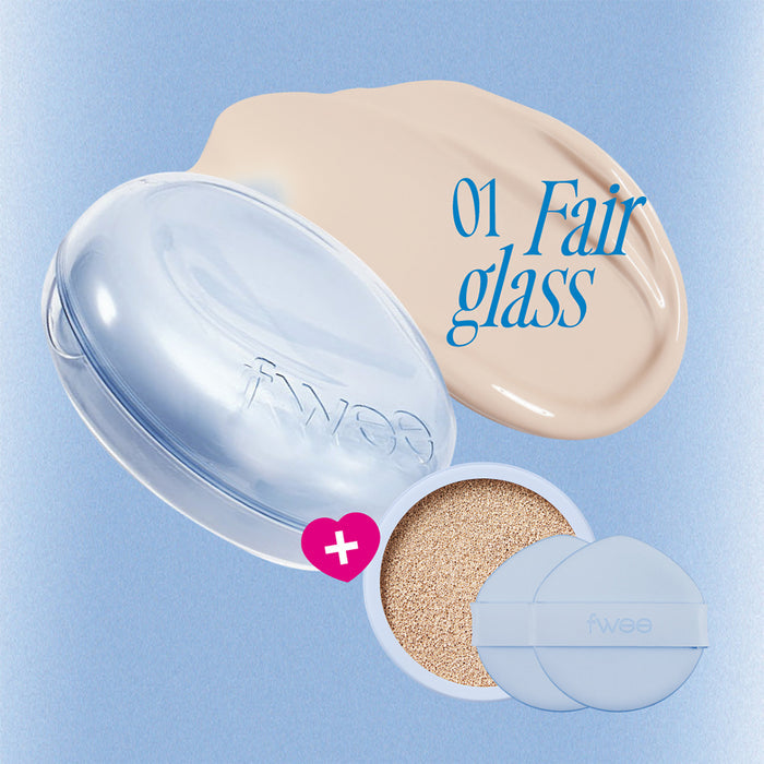 Fwee Cushion Glass Natural