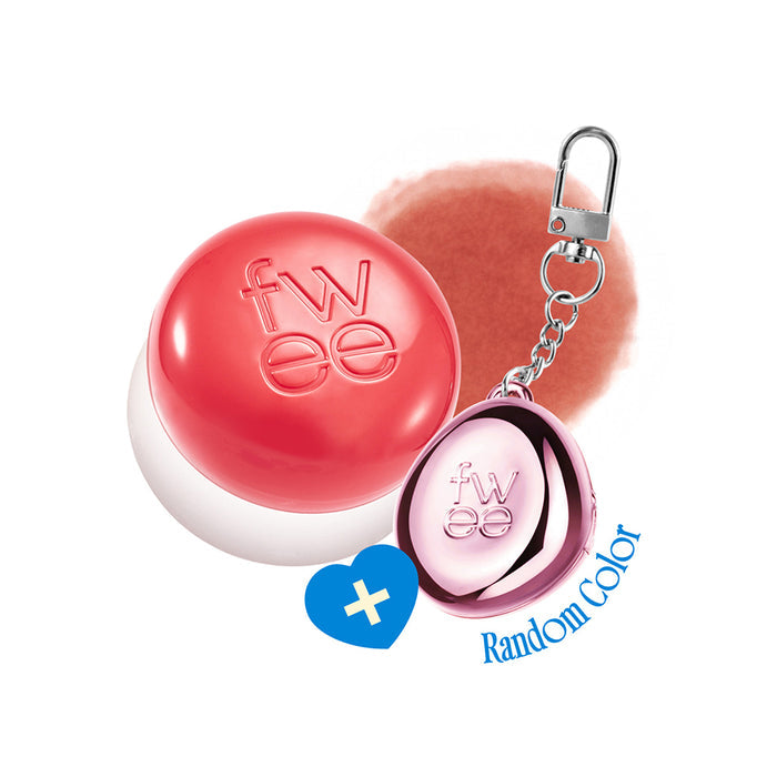 Fwee Lip&Cheek Blurry Pudding Pot 5G+Pendant Keyring