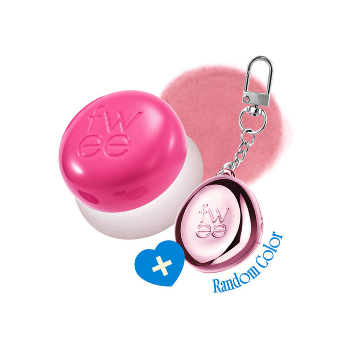 Fwee Lip&Cheek Blurry Pudding Pot 5G+Pendant Keyring