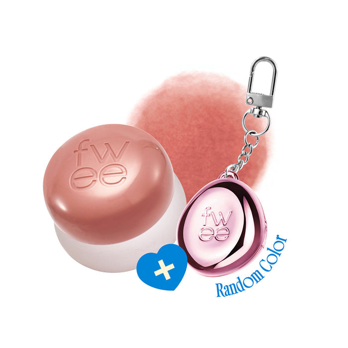 Fwee Lip&Cheek Blurry Pudding Pot 5G+Pendant Keyring