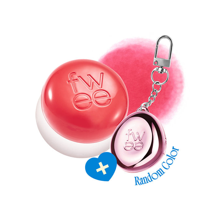 Fwee Lip&Cheek Blurry Pudding Pot 5G+Pendant Keyring