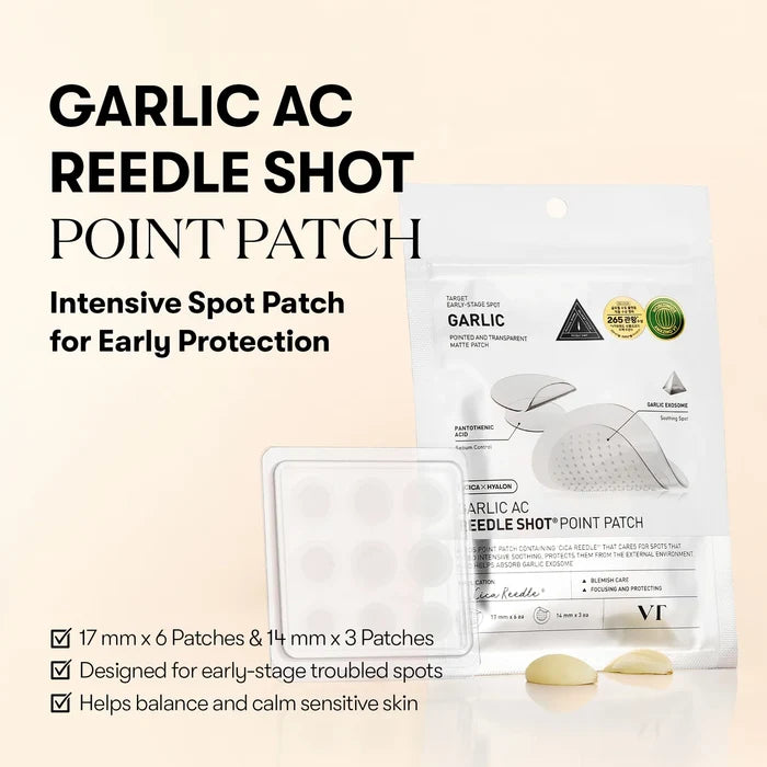 Garlic AC Reedle Shot Point Patch