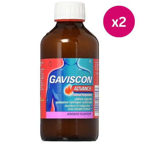 Gaviscon Advance Aniseed 250ml x2