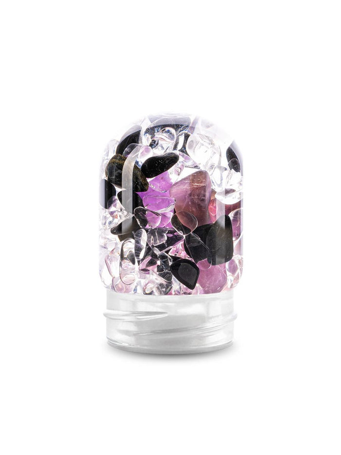 VitaJuwel | GemPod GUARDIAN with Amethyst, Black Tourmaline, Quartz