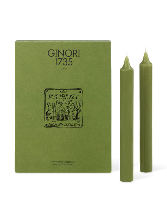 GINORI 1735 Designer porcelain scented candles fox thicket folly profumi luchino