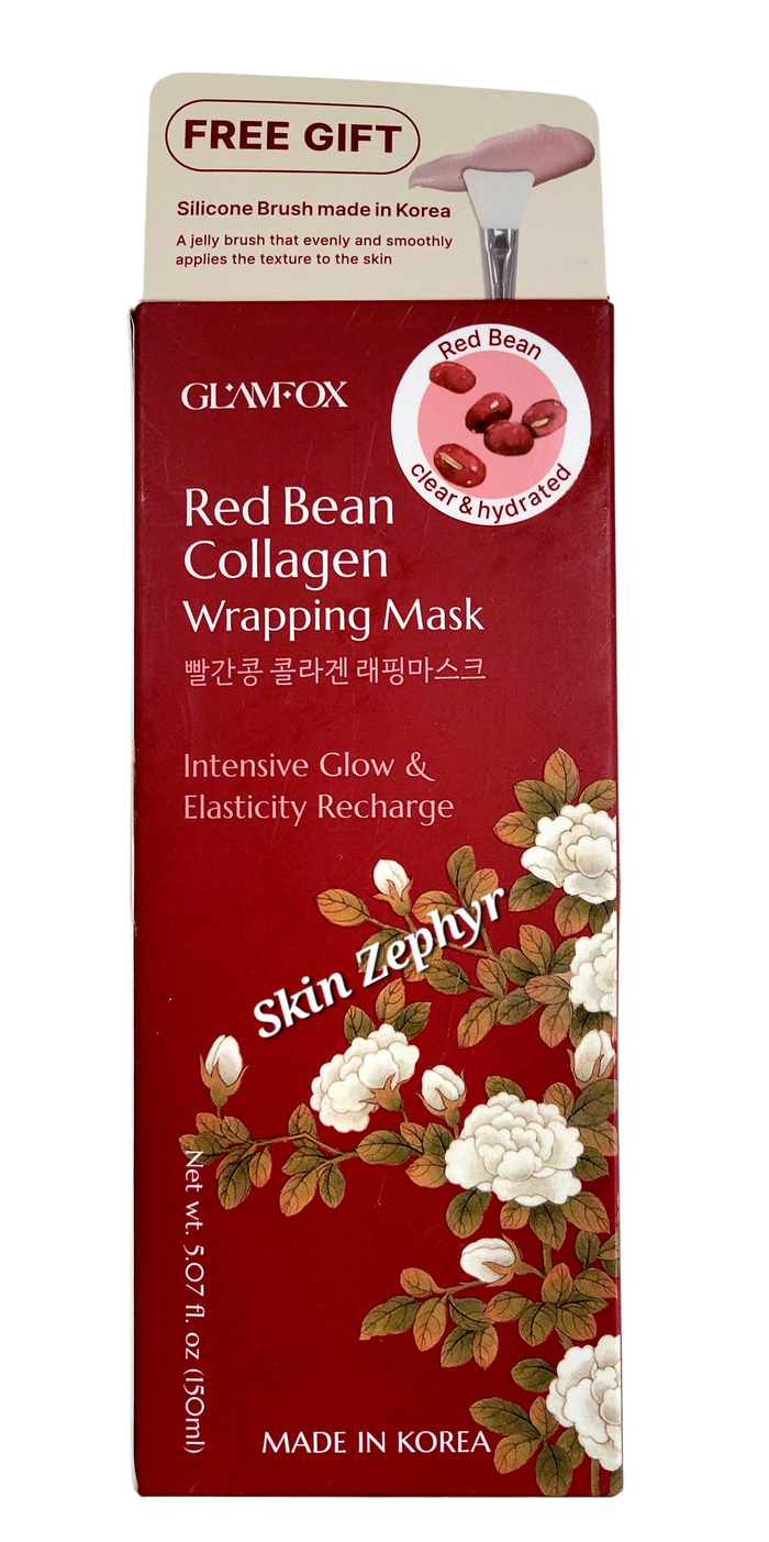 Glamfox Red Bean Collagen Wrapping Mask