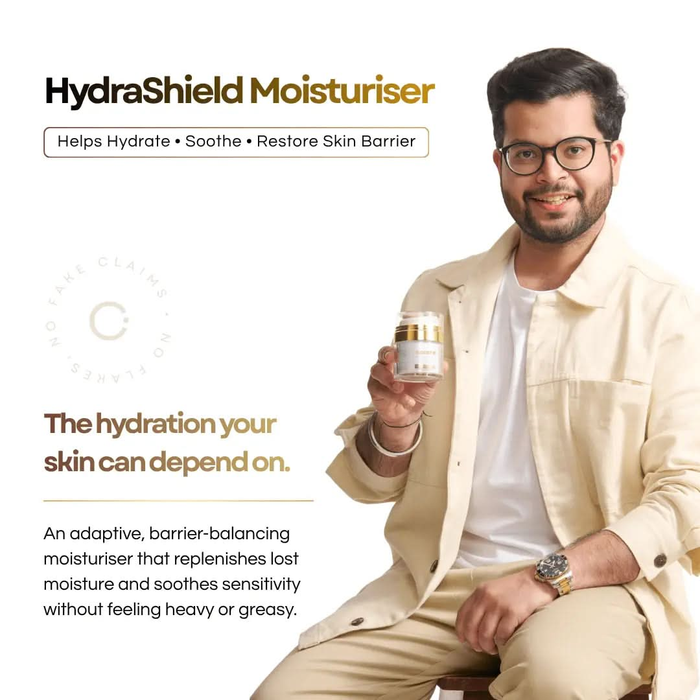 Siacera HydraShield Moisturiser - key ingredients and formulation details