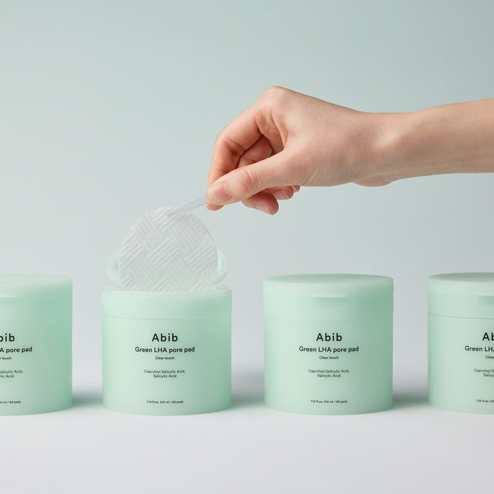 Green LHA Pore Pad Clear Touch
