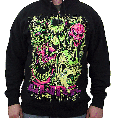 GWAR (Faces) Zip-Up Hooded Sweatshirt