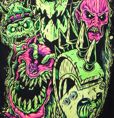 GWAR (Faces) Zip-Up Hooded Sweatshirt