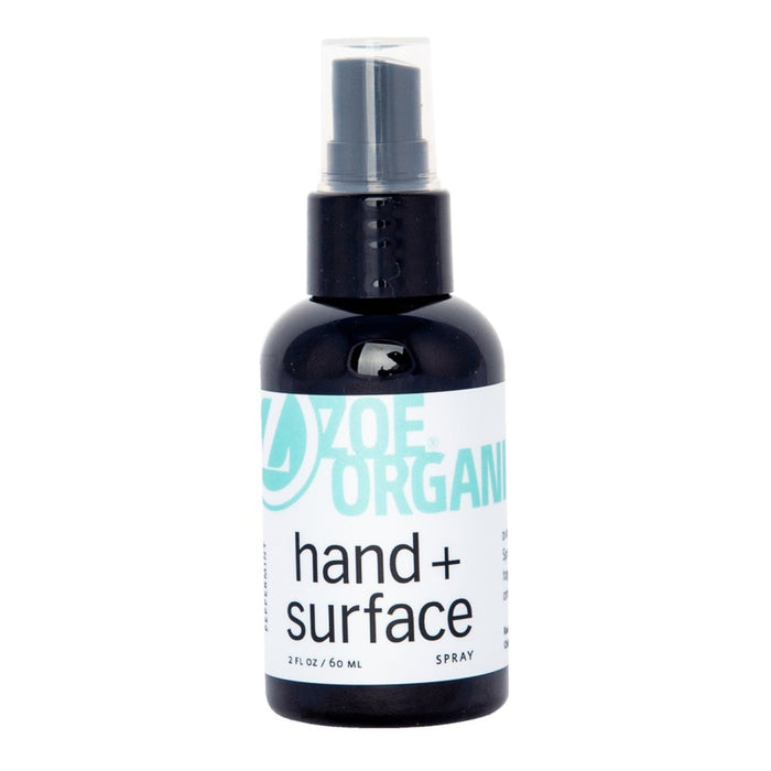 Zoe Organics Hand + Surface Spray: Peppermint