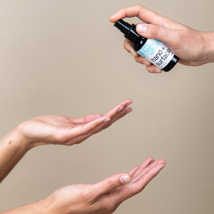 Zoe Organics Hand + Surface Spray: Peppermint