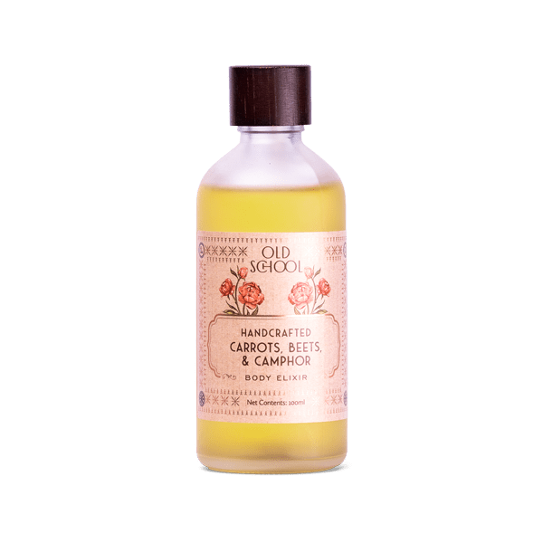 Carrot oil for skin with beet & camphor extract