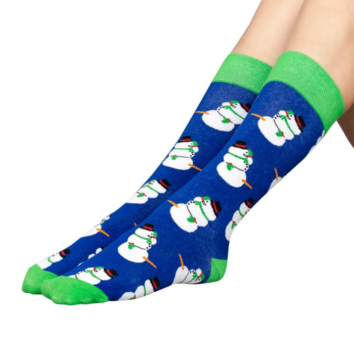 Happy Santa Ugly Socks