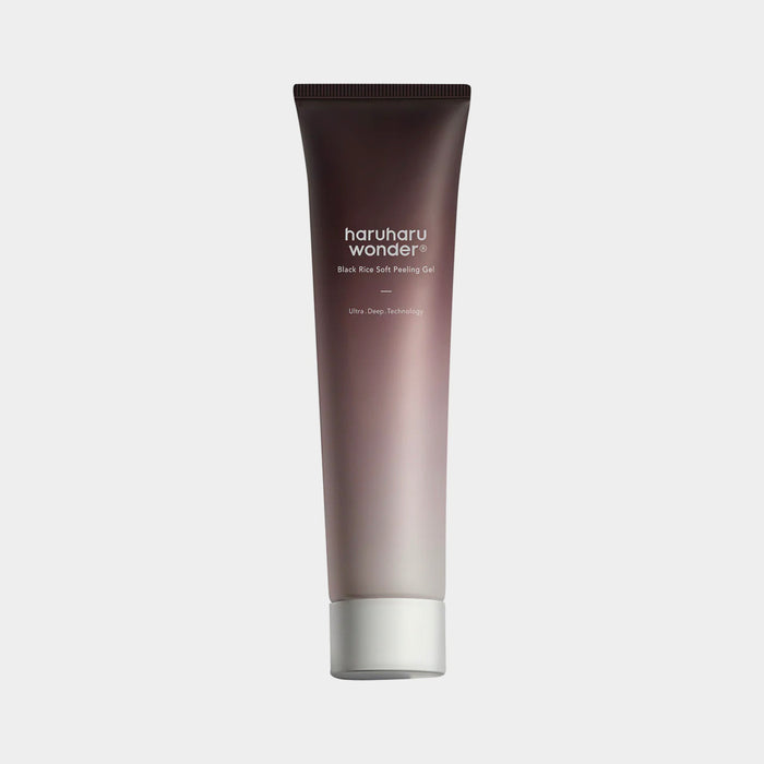 Haruharu Black Rice Soft Peeling Gel asian authentic genuine original korean skincare montreal toronto calgary canada thekshop thekshop.ca natural organic vegan cruelty-free cosmetics kbeauty vancouver free shipping