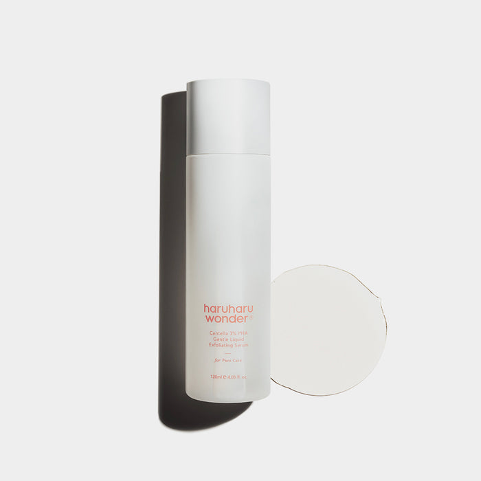Haruharu Centella 3% PHA Gentle Liquid Exfoliating Serum asian authentic genuine original korean skincare montreal toronto calgary canada thekshop thekshop.ca natural organic vegan cruelty-free cosmetics kbeauty vancouver free shipping