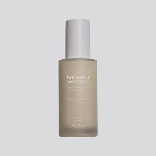 HARUHARU WONDER Black Rice Hyaluronic Anti-wrinkle Serum asian authentic genuine original korean skincare montreal toronto calgary canada thekshop thekshop.ca natural organic vegan cruelty-free cosmetics kbeauty vancouver free shipping