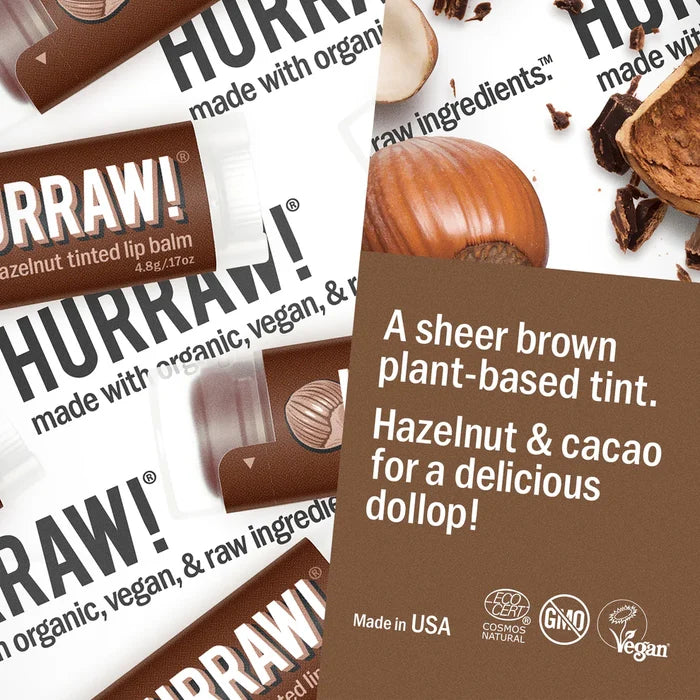 Hurraw! | Hazelnut Tinted Lip Balm