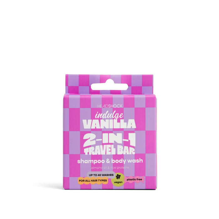 Headshock 2in1 Travel Bar Vanilla 60g