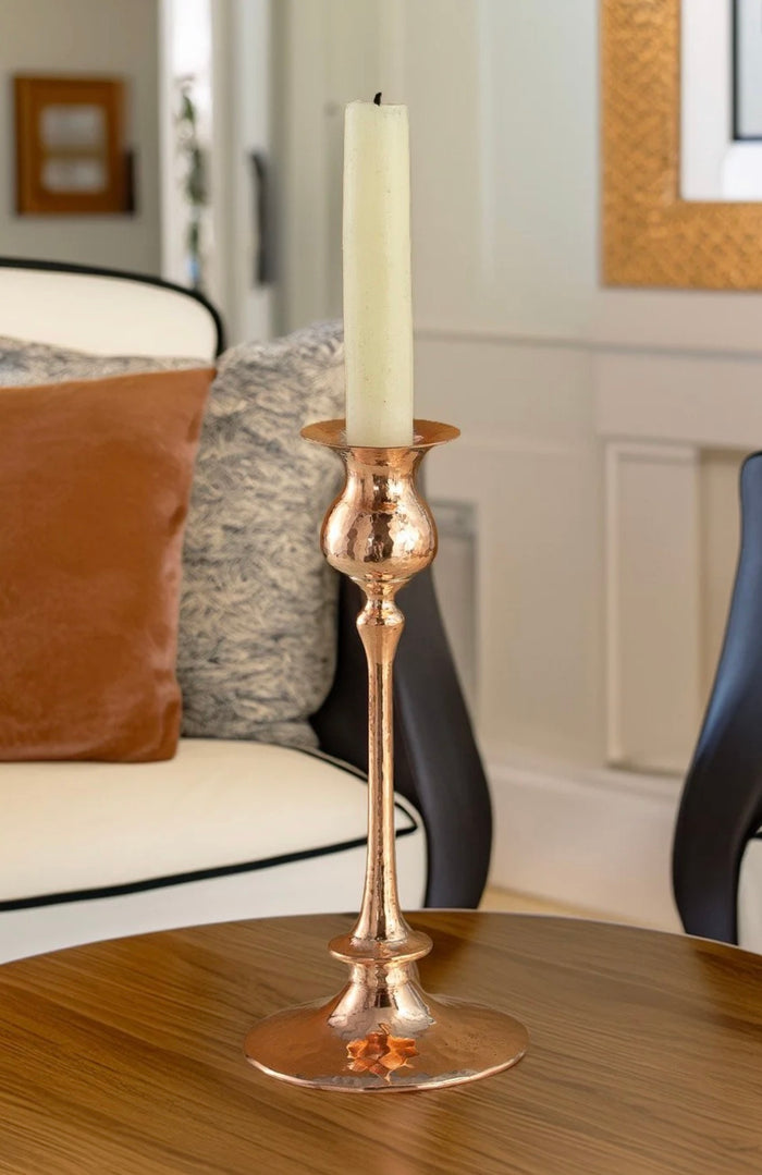 Hessel copper handmade candleholder(ancient)