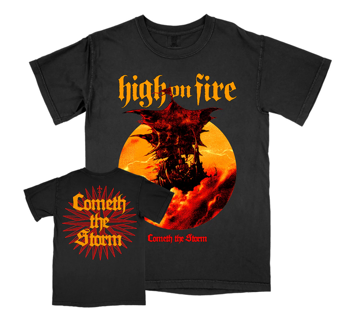 High on Fire "Cometh The Storm" T-Shirt