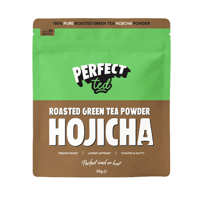 hojicha powder - 30g - PerfectTed -