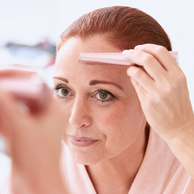 Hollywood Smoother, Sonic Dermaplaner- Rose Gold