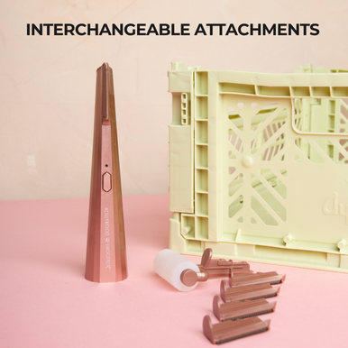 Hollywood Smoother, Sonic Dermaplaner- Rose Gold