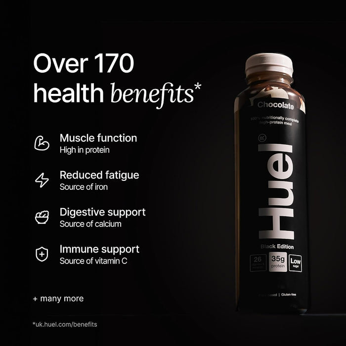 Huel Black Edition Chocolate 500ml x 8