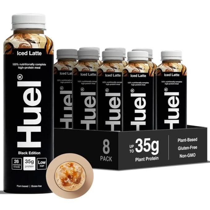 Huel Black Edition Iced Latte 500ml x 8