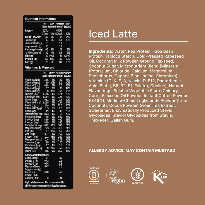 Huel Black Edition Iced Latte 500ml x 8