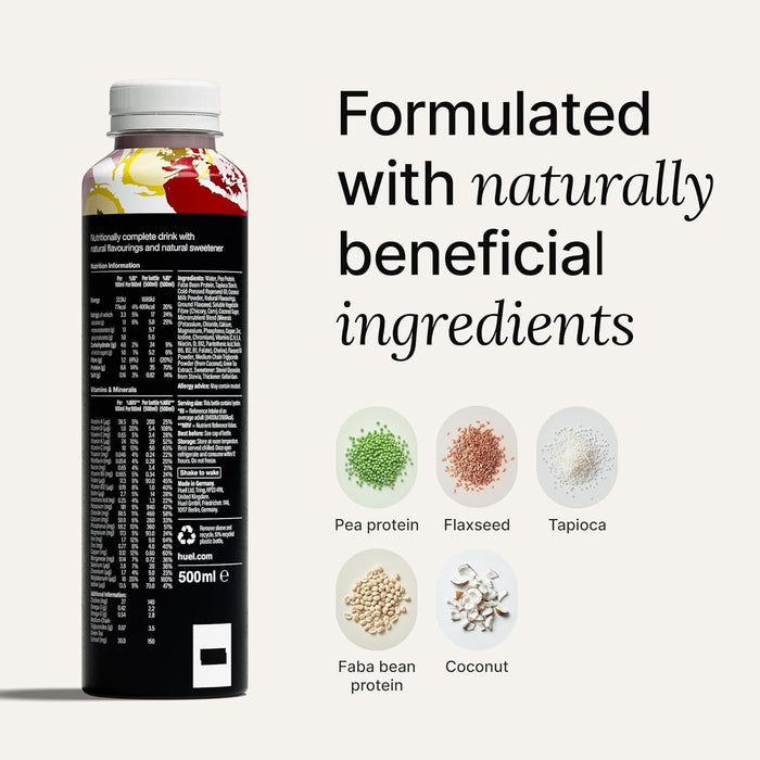 Huel Black Edition Strawberry & Banana 500ml x 8