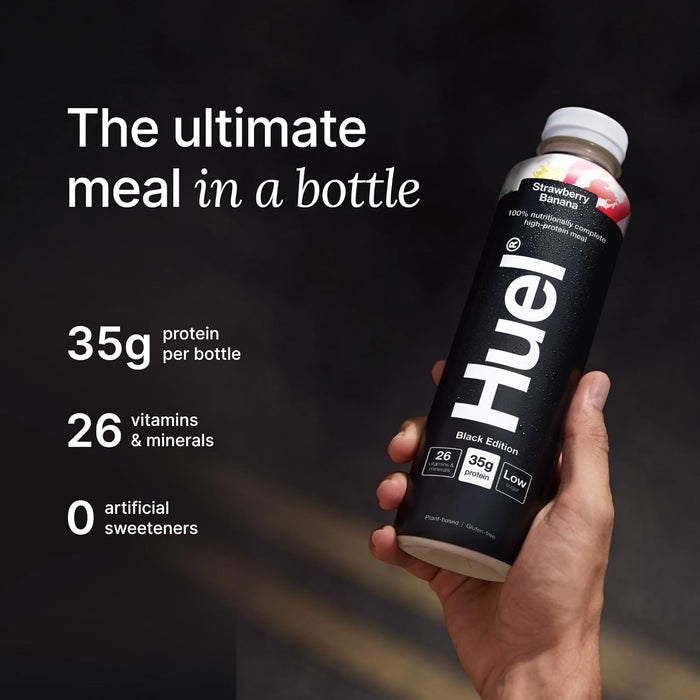 Huel Black Edition Strawberry & Banana 500ml x 8