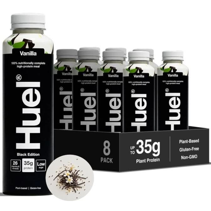 Huel Black Edition Vanilla 500ml x 8