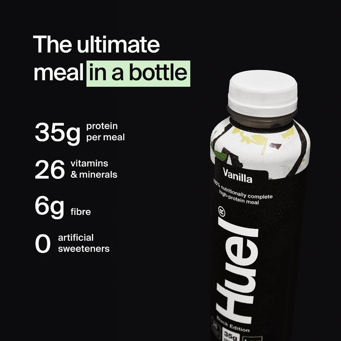 Huel Black Edition Vanilla 500ml x 8