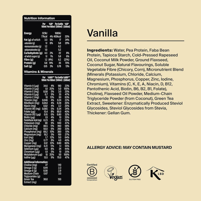 Huel Black Edition Vanilla 500ml x 8