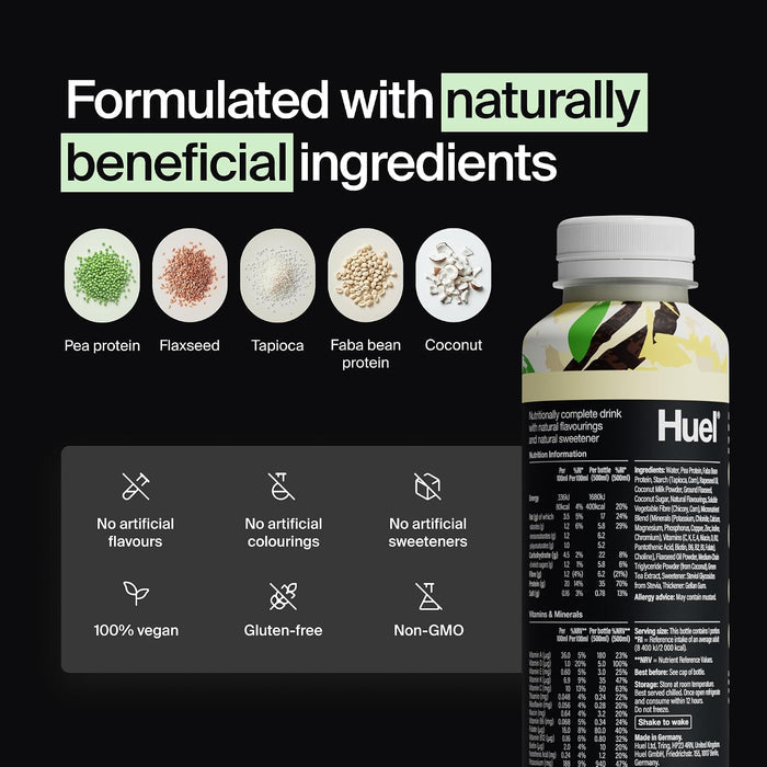 Huel Black Edition Vanilla 500ml x 8