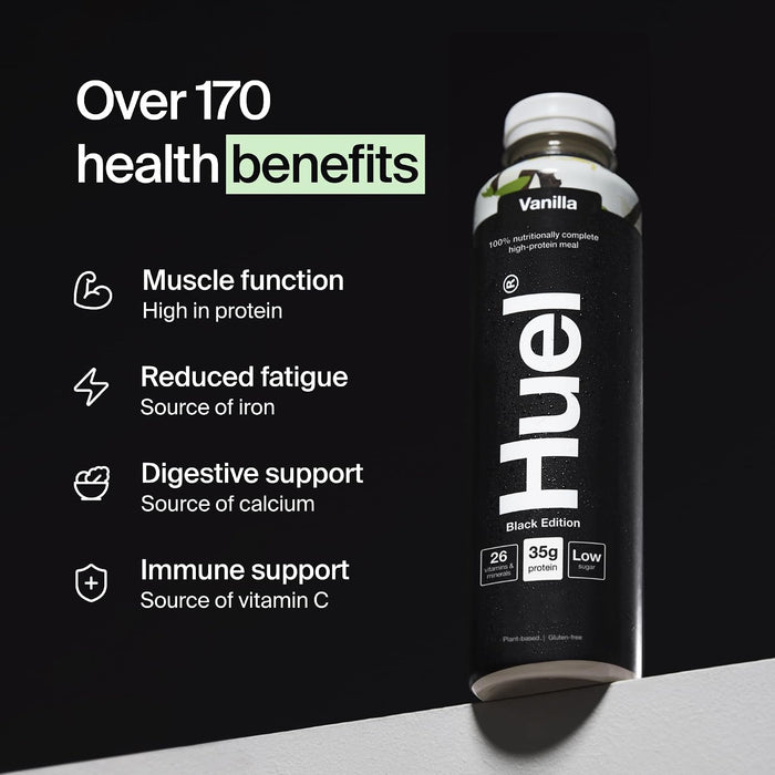 Huel Black Edition Vanilla 500ml x 8