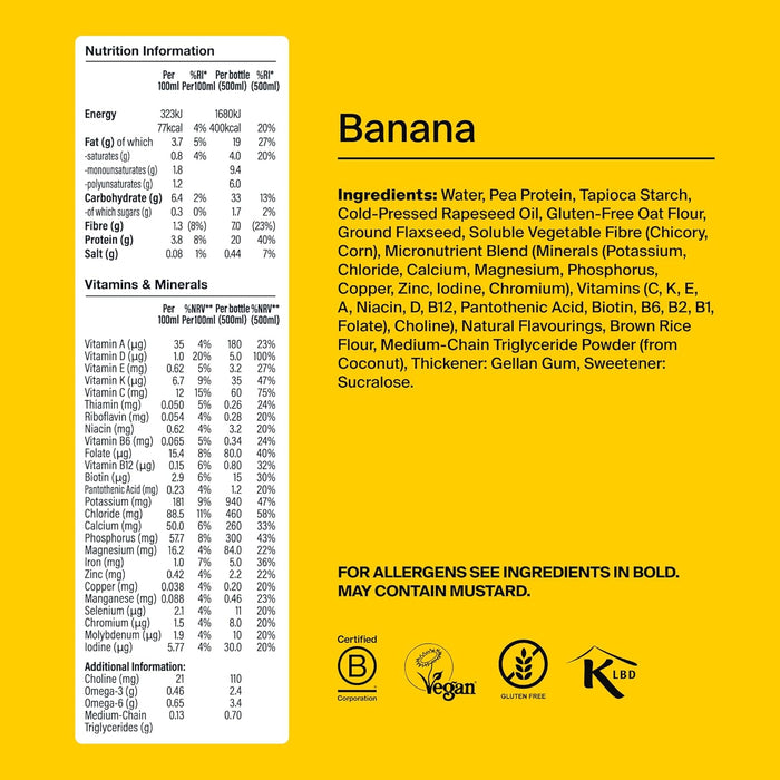 Huel Ready to Drink Banana 500ml x 8